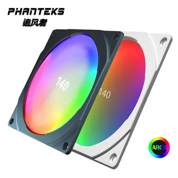 Phanteks 140MM 5V 3PIN ABS Takmer ARGB Farebné LED Dúha Farieb Ventilátor Clona Kompatibilná S 14 cm Ventilátor/Synchrónne Doska