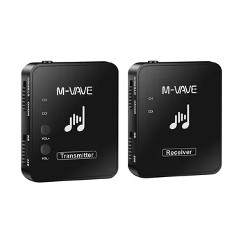 M-WAVE M8 WP-10 2.4 G Bezdrôtové Slúchadlá Monitor Stereo Mono Nahrávanie Vysielač, Prijímač Streaming Systém Hudobné Cuvave