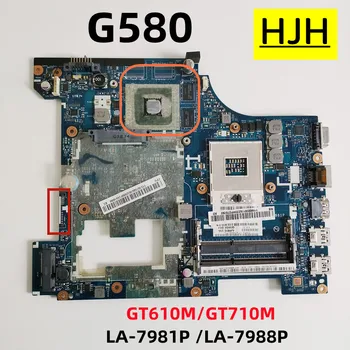 pre Lenovo G580 notebook LA-7981P LA-7988P doske GT610M /GT710M 1G HM76 DDR3 100% test práca