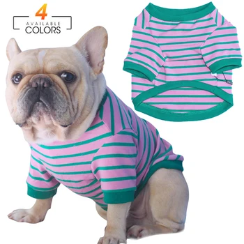 Pes Pásky Oblečenie pre Malé a Stredné Psy Priedušná Pet Oblečenie Šteňa Cat T-shirt Chihuahua Buldog Kostým Kabát Príslušenstvo
