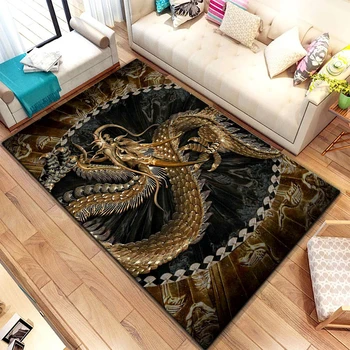 Čínsky drak vlastné koberec yoga mat kuchyňa pre umyváreň poschodí Atmosféru a módne recepcia hala koberec Halloween deka