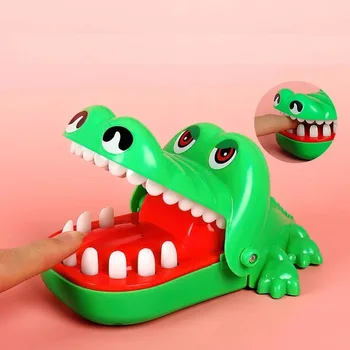 Vtipné Krokodílie Zuby Hryzenie Prst Hra Hračky Pre Deti 4 6Year Deti Stres Odľahčovacia Hračky, Interaktívne Vzdelávacie Rodinné Hry