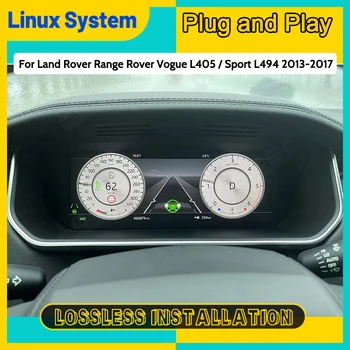 Pre Land Rover Range Rover Vogue L405/Šport L494 roky 2013-2017 LCD Digitálny Klastra GPS Navigácie Auta Prístrojový Panel Displej