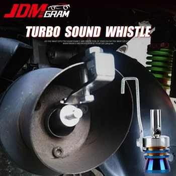 Turbo Zvuk Auta Whistle Výfukových Šál Chvost Rúry Ťarchu Modrá Hliníková Simulátor Auto Reproduktor Blow Off Ventil Tip Príslušenstvo
