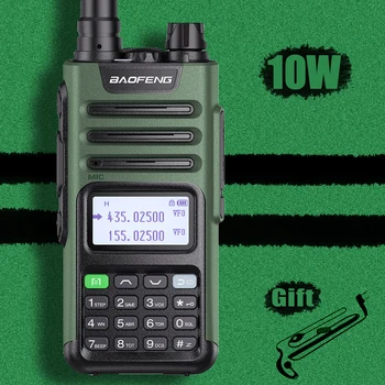 Bao feng walkie talkie dlhý rad amatérske rádio obojsmerné vysielačky UV-13PRO ziskové rádio silný Push-button telefón pre lov