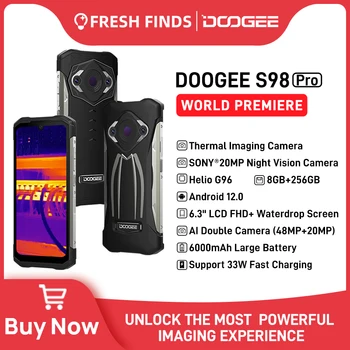[Svetová Premiéra DOOGEE] S98 Pro Robustný Telefón 6.3