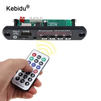 kebidu 5-12V Bezdrôtové Bluetooth, MP3, WMA Dekodér Rada Audio Modul, USB TF Rádio Pre Auto príslušenstvo Vysokej Kvality