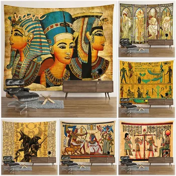 Egypt Indickej Mandala Gobelín Stene Visí České Hippie Izba Dekor Veľké Textílie Gobelín Estetické Koľaji Domáce Dekorácie