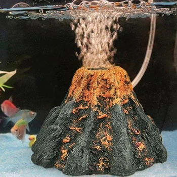 1 Ks Nový Vzduch Kameň akvárium Akváriu Dekorácie Terénne úpravy pre Ryby & Vodné Zvieratá Simulácia Sopečné domáce zvieratá