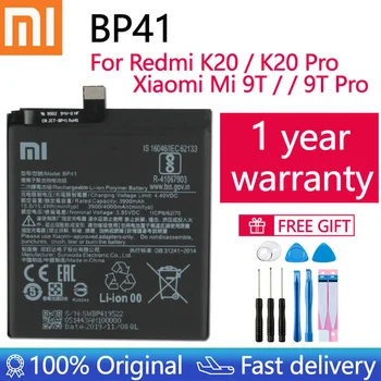 Xiao Mi Originálne Batérie Telefónu BP41 4000mAh pre Xiao Redmi K20 / Mi 9T / K20 Pro / 9T Pro Náhradná Batéria +Nástroje Súpravy