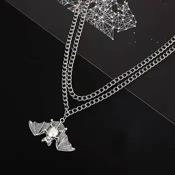 Vynikajúce výnosy vintage gotický bat náhrdelník osobnosti módne jedinečný šťastie prívesok darček pre romantická láska dievča