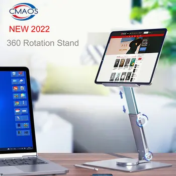 Nový Tablet, Stojan Stôl, Podstavec 360 Otáčania Multi-Uhol Výškovo Nastaviteľné Skladací Držiak Dock Pre Xiao Tabletu iPad Notebook
