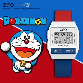 Pôvodné Zgo Doraemon Sledovať Žena Námestie Sledujte Dievča Školy, Študent Nepremokavé Športové Elektronické Hodinky Darček Pre Deti