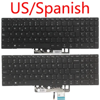 NOVÉ US/SP/španielsky klávesnica PRE notebook LENOVO Ideapad 510S-15 310S-15 ISK IKB IFI Jogy 510-15 black BEZ/s podsvietením