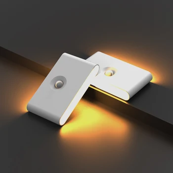 Inteligentný Indukčné Nočné Svetlo LED Ľudské Telo, Infračervené Typ-C Nabíjanie Bezdrôtové Magnetické Indukčné svietidlo Spálňa Nočné Svetlo