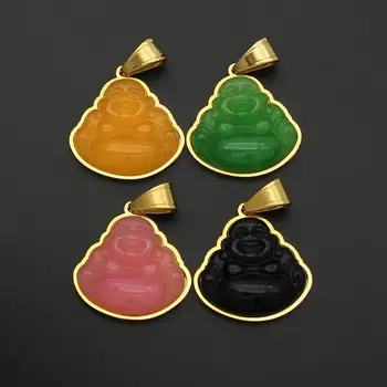 Nové 2020 Módne DOPLNKY, Živice Maitreya Prívesok Pre Ženy Náhrdelník Reťaz z Nerezovej Ocele Buddha Náhrdelník Šperky Drop Shipping