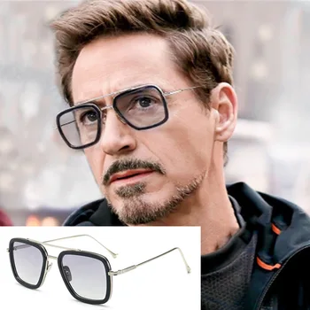 Film Tony Stak isté módne slnečné okuliare námestie dizajn Rybárske slnečné Okuliare outdoor športové okuliare mužov a žien spider okuliare