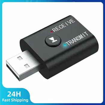 TR6 Bluetooth 5.0 Vysielač, Prijímač 2 V 1 Bezdrôtovej Audio 3,5 mm USB, Aux Adaptér BT Vysielačom Pre Auto Reproduktor PC TV