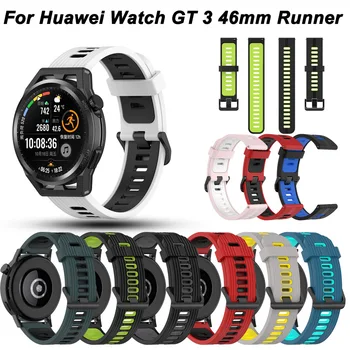 Pôvodné 22 mm Smartwatch Pásmo Pre Huawei Sledovať GT2 GT 3 GT3 46 MM Watchband GT 2 Pro GT2E GT Runner Silikónový Náramok Náhradné