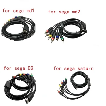 RGBS/RGB Kábel Nahradenie Farebný Monitor Komponentný Kábel pre Sega MD2 Hry pre Sega MD1 pre Sega Saturn pre Sega Dc