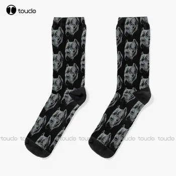 Cane Corso Trstiny Corsi Corso Corsi Trstiny Taliansky Mastiff Ponožky, Bavlnené Ponožky Pre Ženy Osobné Vlastné 360° Digitálna Tlač
