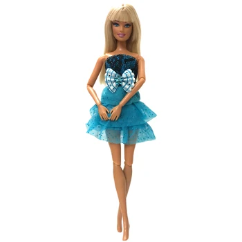NK Najnovšie Bábika Šaty Krásne Handmade Strany ClothesTop Módne Oblečenie Pre Barbie Ušľachtilý Bábika Najlepšie Dieťa Dievčatá'Gift 009A