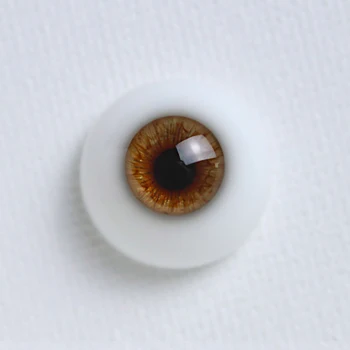 Hnedé BJD Živice Oči,Oči pre Bábiky,Bábiky Oči,Bezpečnosť Oči,Remeselné Oči 12 mm 14 mm 16 mm 18 mm Oči, na 1/3 1/4 1/6 Bábiky Malé Iris