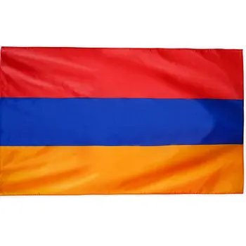 ZXZ doprava zadarmo Arménsko vlajka 90*150 cm RAMENO Arménsko Visí Národnej vlajky Domáce Dekorácie vlajky, zástavy