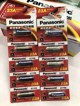 10pcs/veľa Nových Originálnych Panasonic 23A 23A 12V Ultra Alkalické Batérie/Alarm Batérie A23