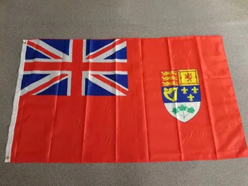 90x150cm Red Ensign znetvořil s Royal Zbraní Kanady Národnej Vlajky 1922-1957