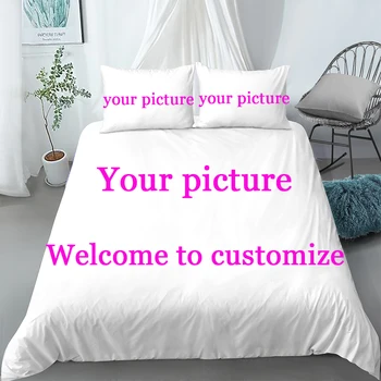 Prispôsobený Dizajn, 3D Vytlačené posteľná bielizeň Nastaviť Perinu obliečka na Vankúš Bez nároku na Lôžko List . Odoslať Obrázok 1028Px1028P Akúkoľvek Veľkosť Obrázka