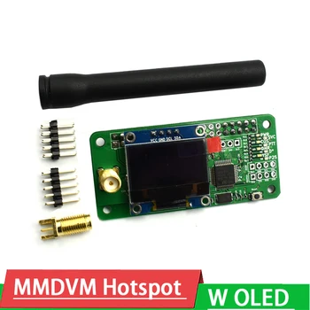 VHF UHF MMDVM Hotspot w/ OLED displej Podpora P25 DMR YSF + Anténa pre Raspberry Pi wifi rada
