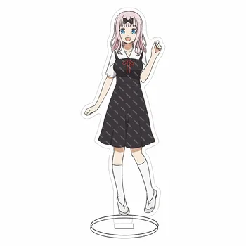 Kaguya-sama: Láska je Vojny akrylový stojan na obrázku model doska držiak vňaťou anime Tensai tachi č Renai Zunousen Miyuki Chika Ai