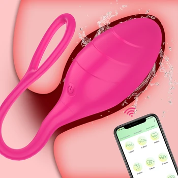 APLIKÁCIU Bluetooth Ženy Vibrátor Pre Ženy Stimulátor Klitorisu Diaľkové Ovládanie Dildo Vibračné Vajíčka, Sexuálne Hračky Pre Dospelých 18+ Sex Shop