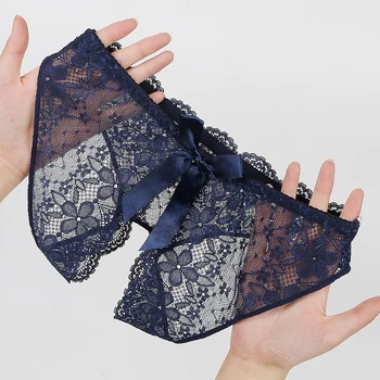 Plus Veľkosť Otvorené Rozkroku Nohavičky Pre Sexuálne Produkty Ženy Sexy Čipka Transparentné Bielizeň Strečing Tangá Culotte Femme