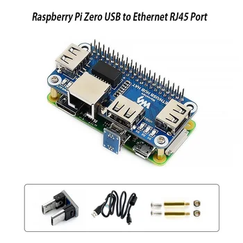 Raspberry Pi USB Ethernet RJ45 Sieťový Port HUB KLOBÚK Splitter Extenstion Rada pre Raspberry Pi 4B 3B+ 3B Nula 2B W WH