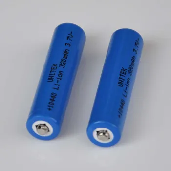 2-5 KS 3,7 V 10440 nabíjateľná lítium-iónová batéria 320mah AAA veľkosť li-ion bunky pre LED blesk phonetorch