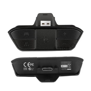 Stereo Slúchadlá Slúchadlá Mikrofón USB Adaptér Converter pre XBox Jeden Bezdrôtový Herný ovládač Headset Adaptér s 3.5 mm Audio Jack