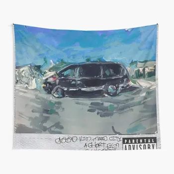 Maľby Akrylom Kendrick Lamar Dobré K Gobelín Farebné Steny Vytlačené Jogy Spálne Dekorácie Živé Umenie Visí Deka