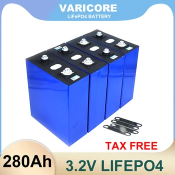 VariCore 3.2 V 280Ah lifepo4 batérie DIY 12V 24V 280AH Nabíjateľná batéria pre Elektrický pohon RV Solárny systém na uskladnenie Energie