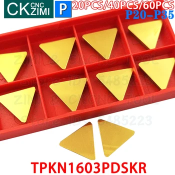 TPKN1603PDSKR YBC301 TPKN 1603 PDSKR YBC301 karbidu vložky frézovanie vložky nástroj CNC Otočných Rezanie, Sústruženie, fréza, sústruh Nástroj